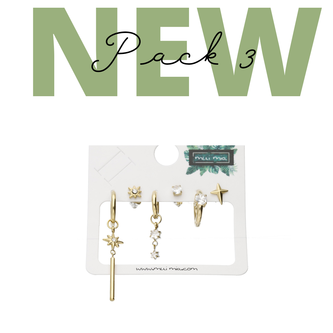 Pack Aretes 3