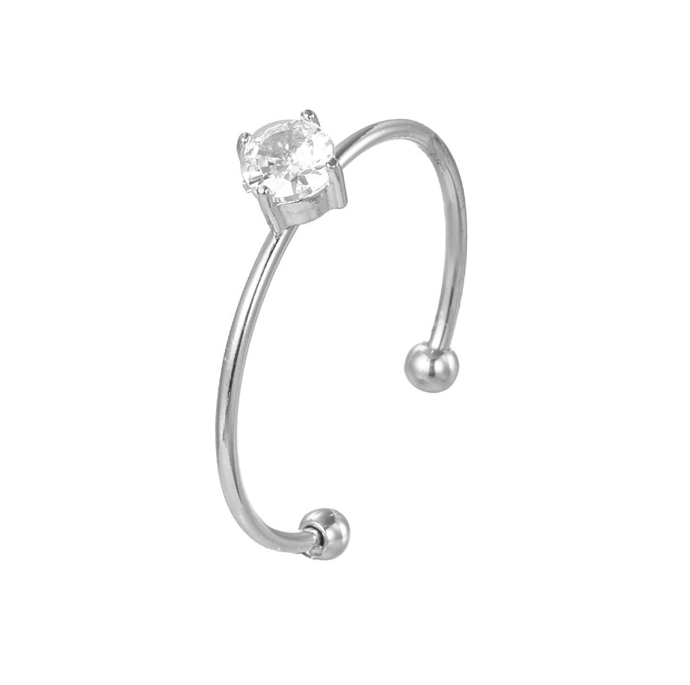 Anillo Brillo Redondo