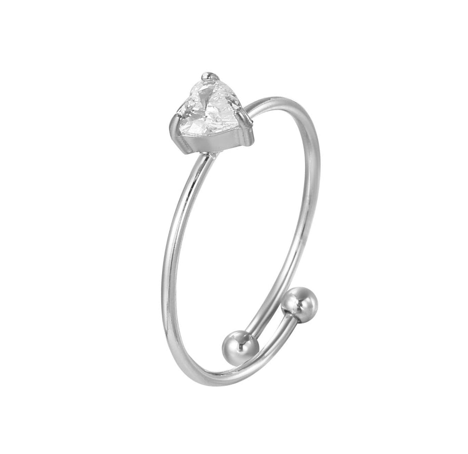 Anillo Brillo Triangulo