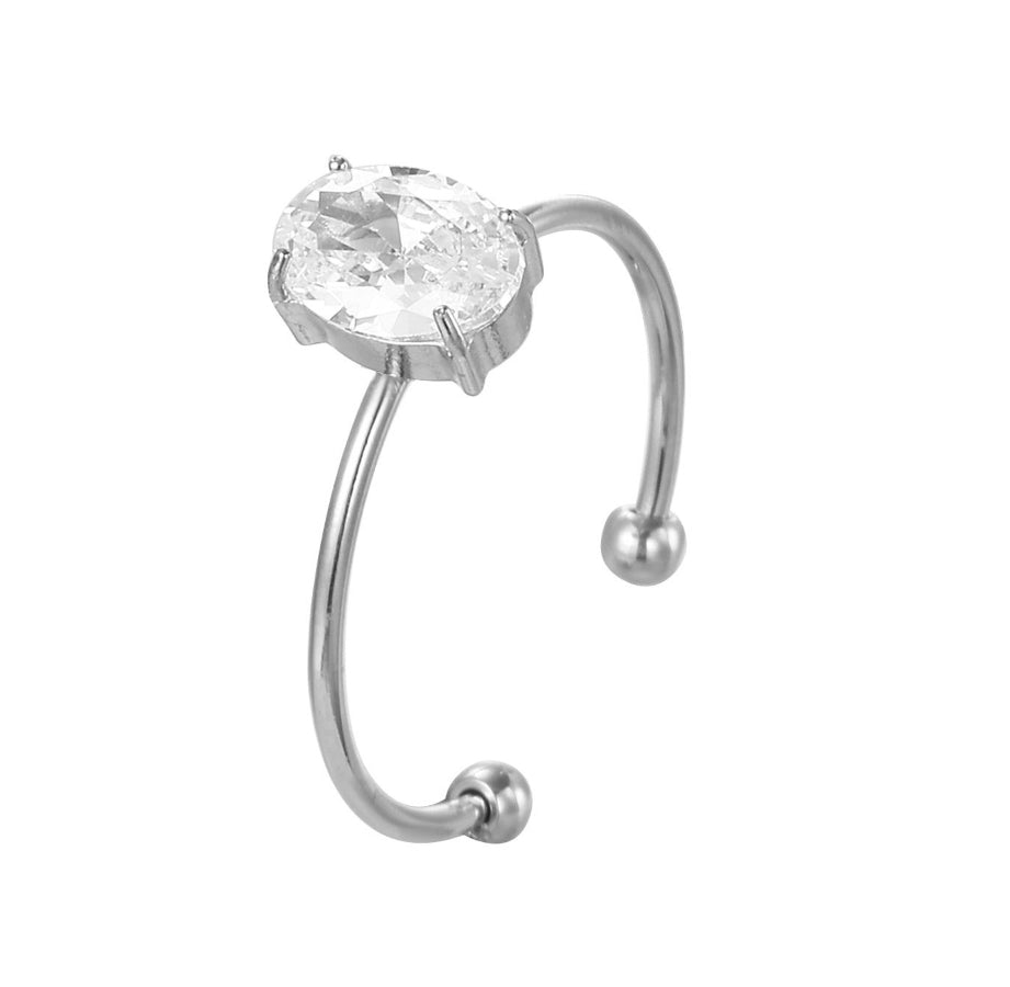 Anillo Brillo Oval
