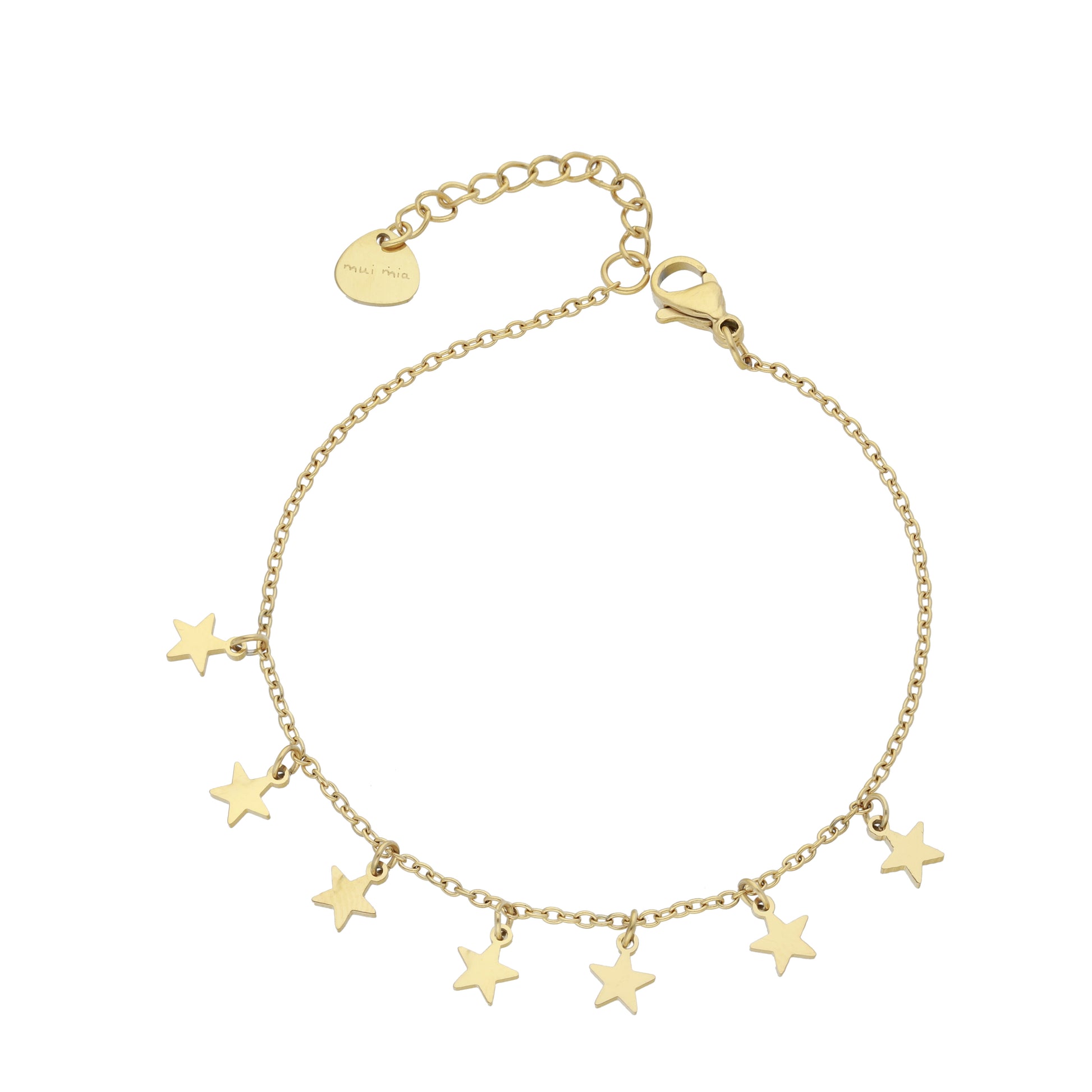 Pulsera Minicharm Estrellas - mui mia